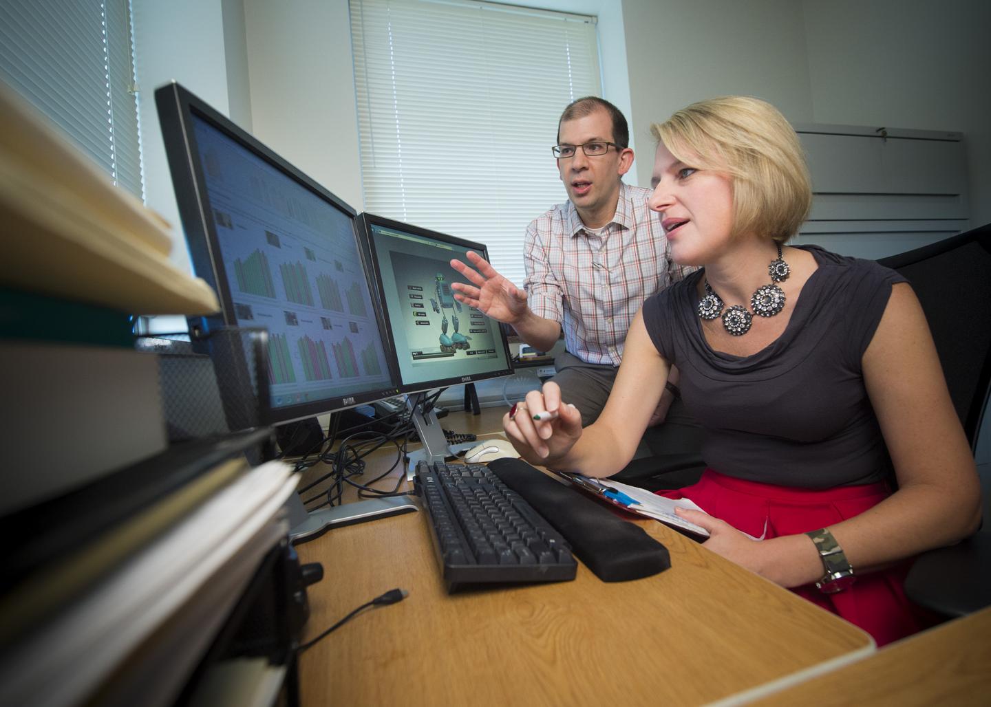 Heather Conklin, Ph.D., and Jason Ashford, St. Jude Children's Research Hospital
