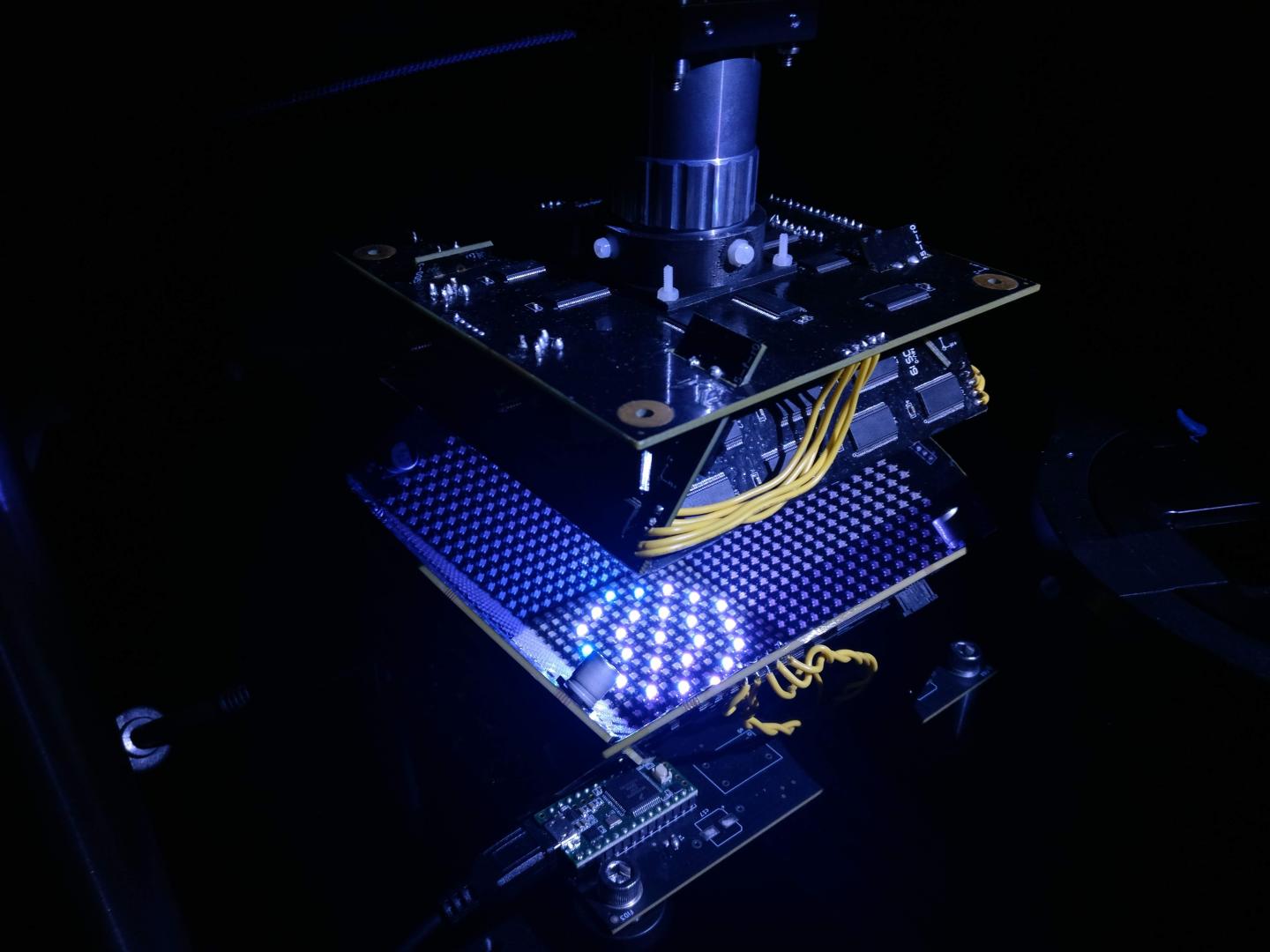 Microscope Light Pattern