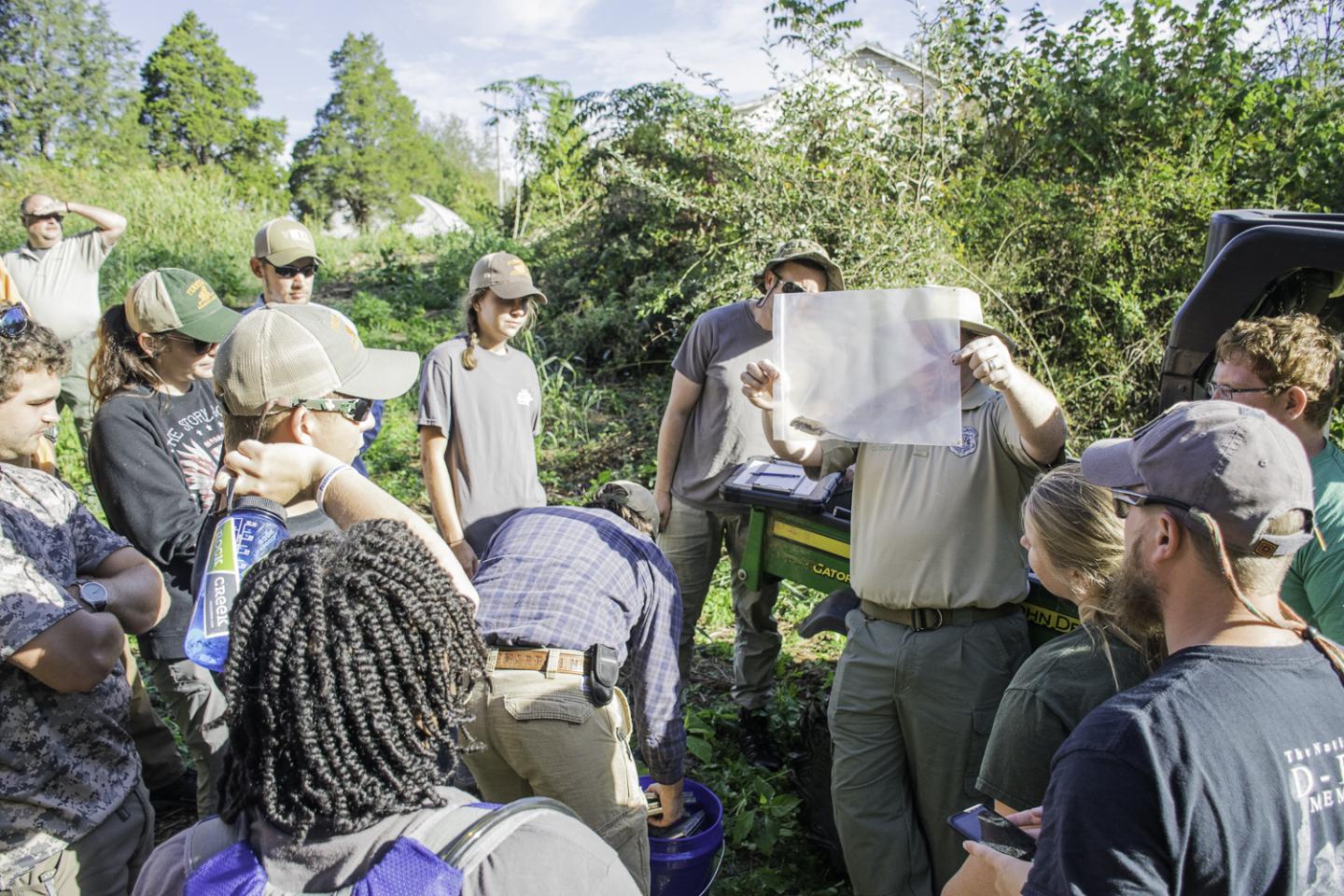 2017 Fall Camp students, UTIA Wildlife and Fisheries program