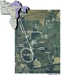 MINOS Experiment Locations