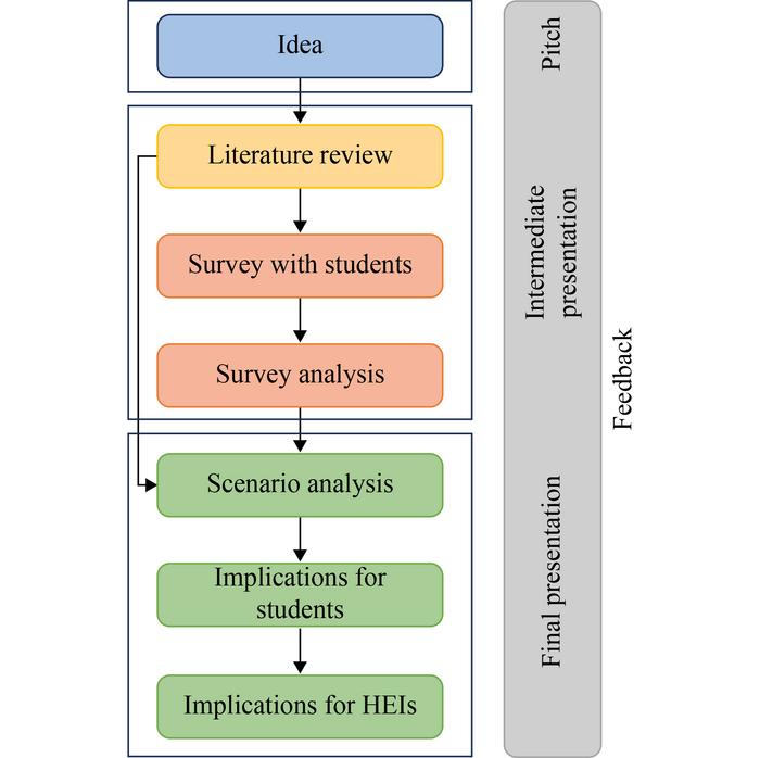 Figure 1. Overview of our research process. HEIs: higher education institutions.
