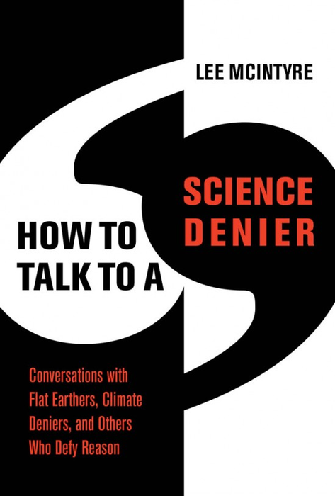 Book Cover art to "How to Talk to a Science Denier"