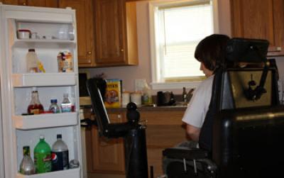 Person With Disabilities Getting Help From a Remote Human Assistant