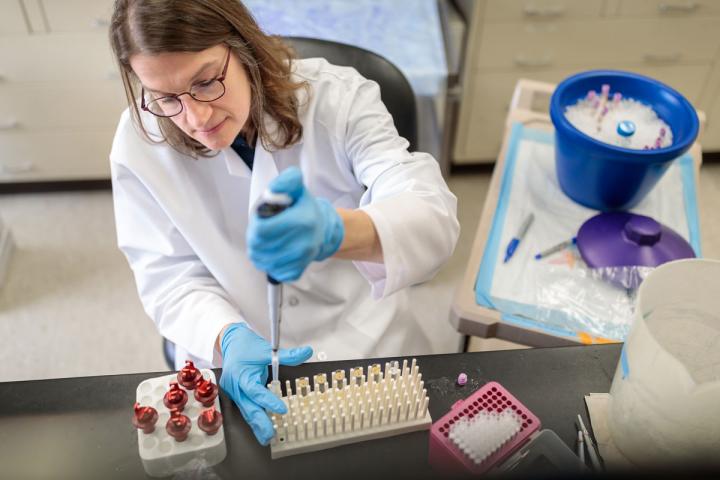 Randolph in the Lab