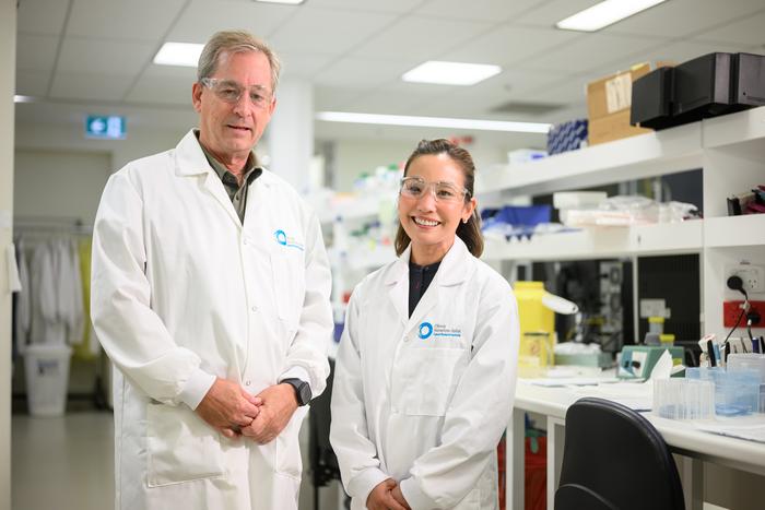 Prof Doug Fairlie and A/Prof Erinna Lee