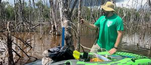 Greenhouse gas emissions fluxes in Florida Everglades