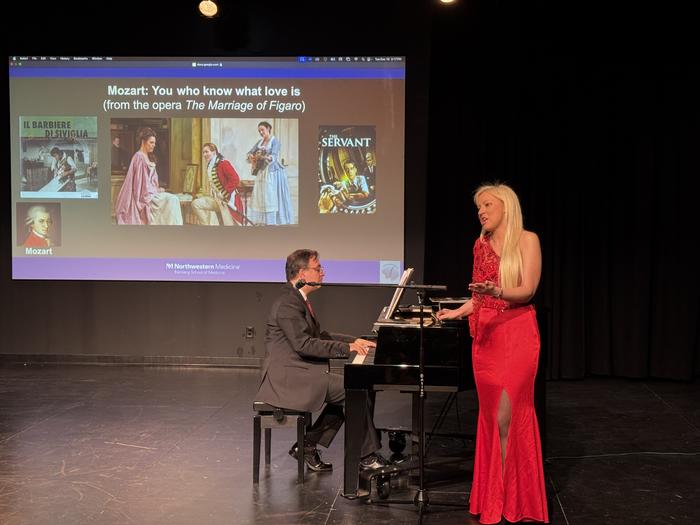 Dr. Borna Bonakdarpour accompanies opera singer