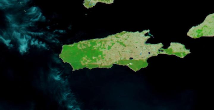Terra Image of Kangaroo Island on Dec. 16, 2019
