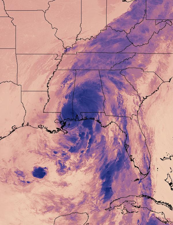 Suomi NPP Image of Nate