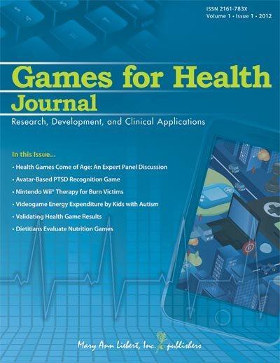Games for Health Journal: Research, Development, and Clinical Applications