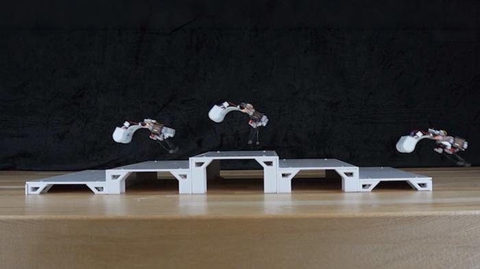 Hopping robot sequence