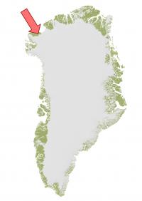 The Location of the Hiawatha Impact Crater
