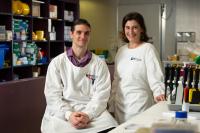 QUT Researcher Anthony Verderosa and Associate Professor Makrina Totsika