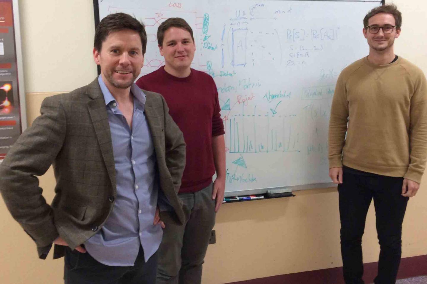 Dr Anthony Laing, Chris Sparrow and Alex Neville, University of Bristol  