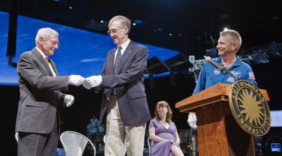 NASA Nobel Replica Presented to National Air and Space Museum
