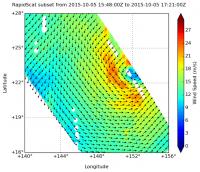 RapidScat Image of Choi-Wan