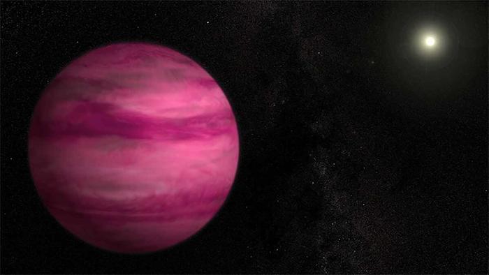 Pink Planet illustration