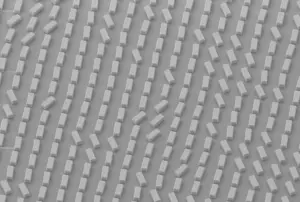 Meta-atoms at varying orientations on a chiral metasurface