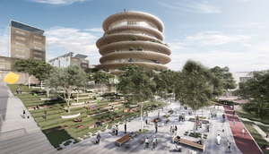 Artist's impression of the future BIO4 campus