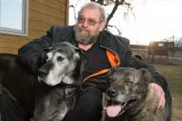 Rollin with his Dog