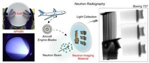Nano-polycrystalline hexagonal boron nitride for neutron radiography