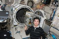 Onboard the ISS