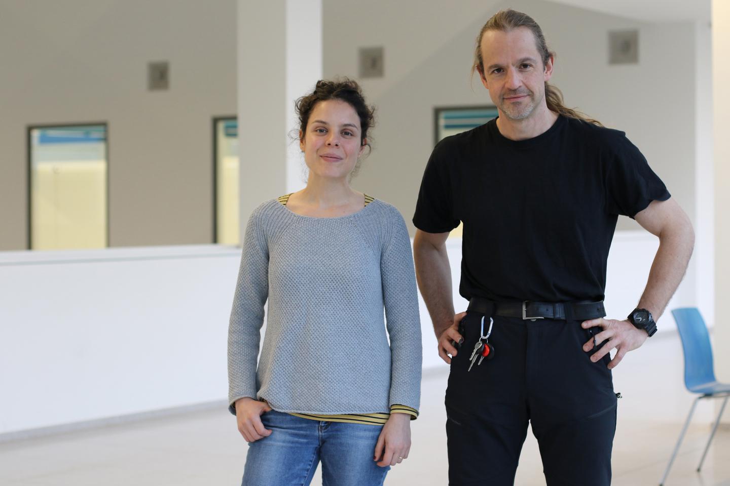 Portrait Dr. Alonso, Prof. Calegari, Technische Universität Dresden