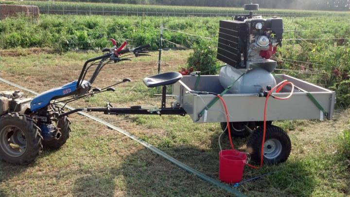 Handheld Weed Blasting Unit
