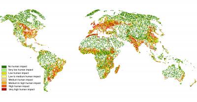 Human Impact from Crowdsourced Data
