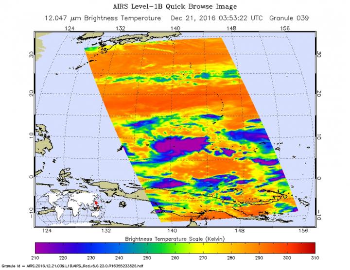 AIRS Image of 30W
