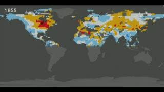 Summer Temperature Anomalies for the Northern Hemisphere, 1955-2011