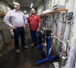 Dr. Florent Bocher and Justin Been