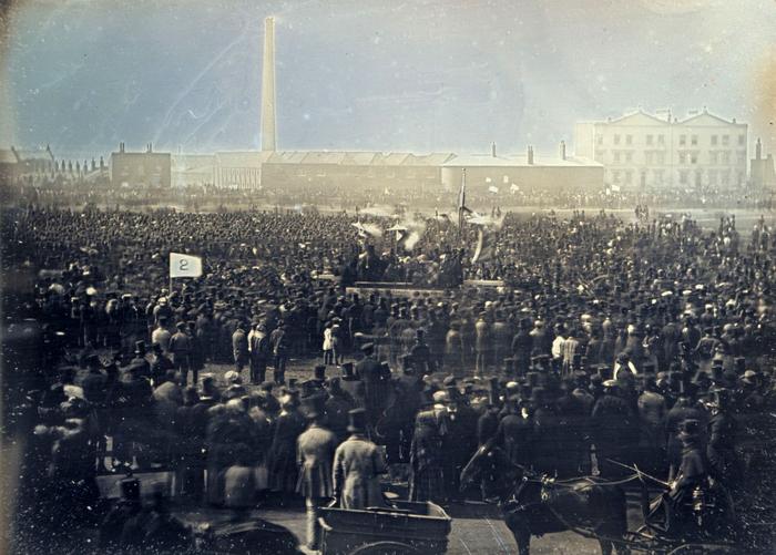 The Great Chartist Meeting on Kennington Common, April 10, 1848