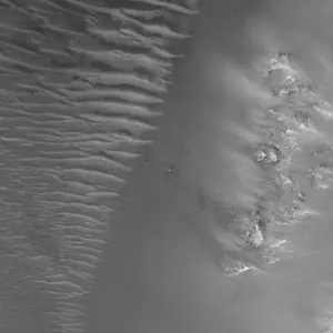 Rockfalls on Mars