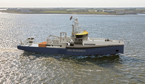 Artist impression of the new RV Anna Weber-van Bosse