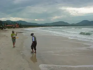 Beach at Barra de Lagoa – Santa Catarina Island – Brazil