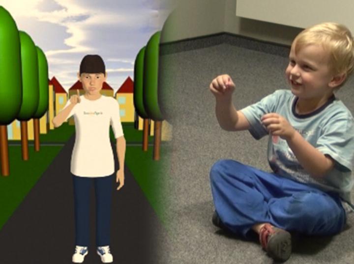 Child and Roboter