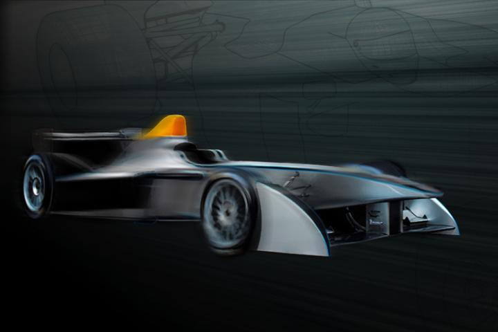 Formula E Car