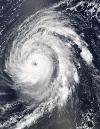 NASA's MODIS Instrument Sees Bill's Clouds