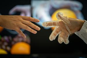 NUS researchers develop soft sensor that turns touch into robotic action without electronics