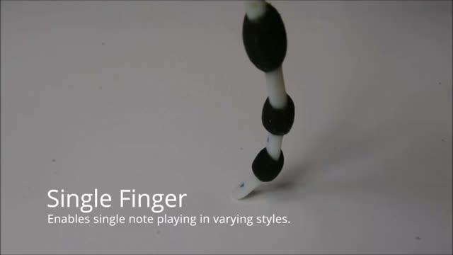 Human-like Skeleton Hand Plays the Piano Using a 'Passive' Technique (7 of 7)