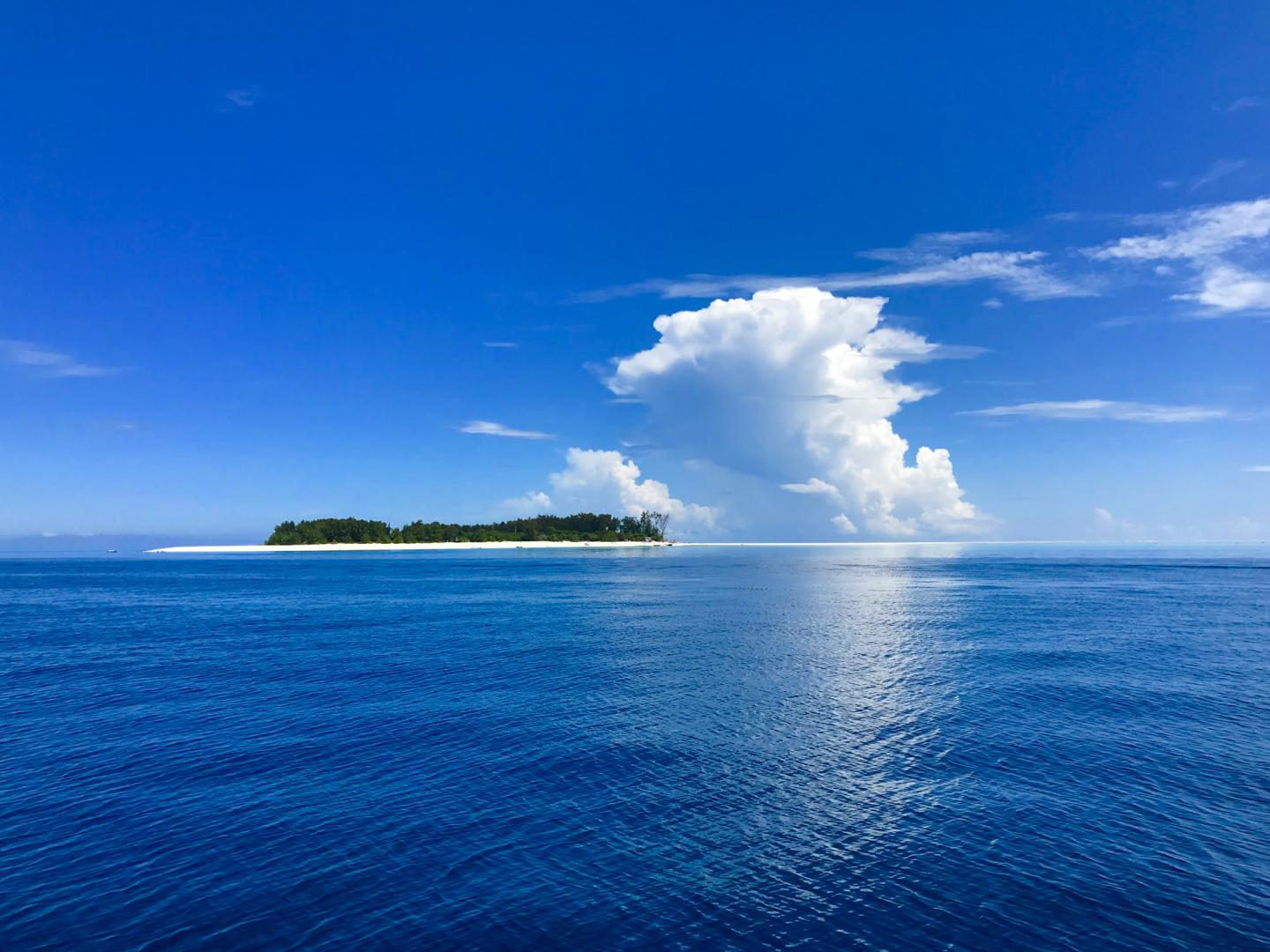 Gorgeous View of a Dive Site off Zanzibar