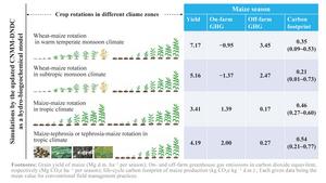 Carbon footprint simulation