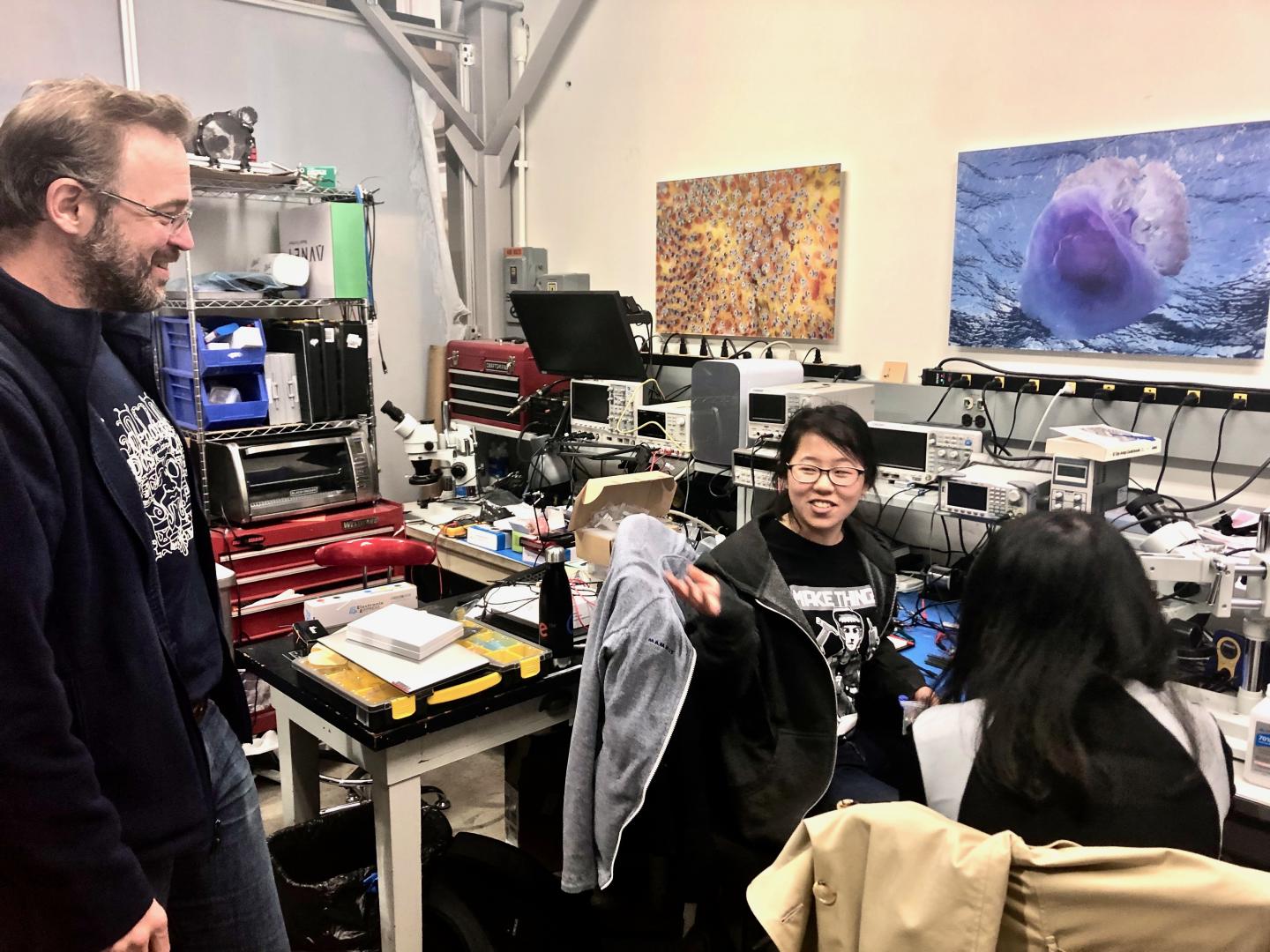 Station C Develops an Optical Sensor