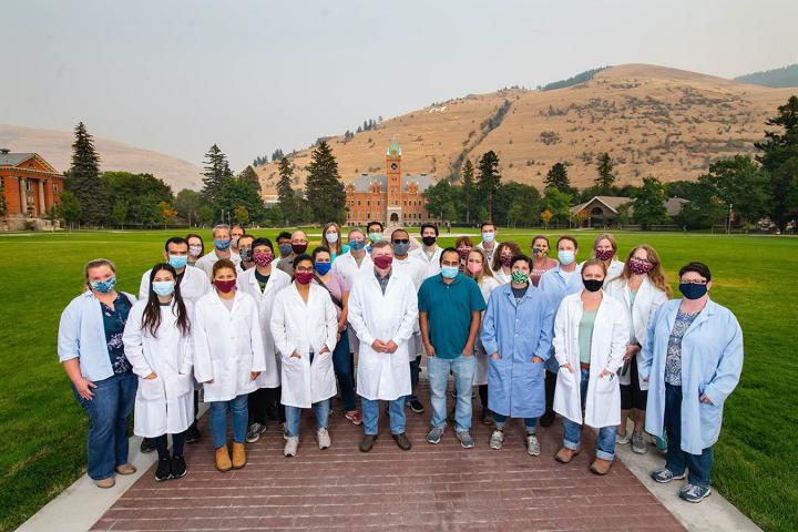 University of Montana opioid vaccine researchers