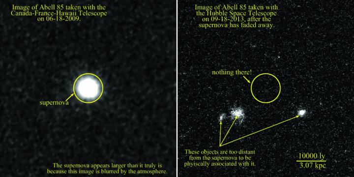 Supernova Abell 85