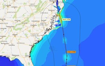 Storm Surge Visualization of Hurricane Joaquin