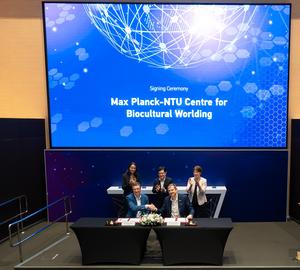 NTU Singapore and Max Planck Society establish first Max Planck Centres in Southeast Asia to advance research in data-driven chemistry; relationship between culture and biology