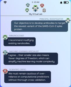A meeting of the virtual lab