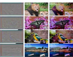 Holographic display of 2D scenes from IncepHoloRGB